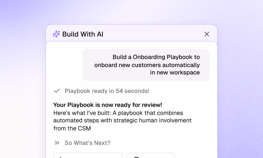 Build With AI dialog researching the account gap